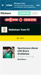 Mobile Screenshot of melkshamtownfc.com